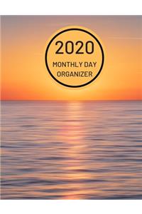 2020 Monthly Day Organizer