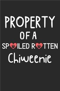 Property Of A Spoiled Rotten Chiweenie