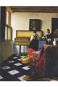 Johannes Vermeer Black Paper Sketchbook