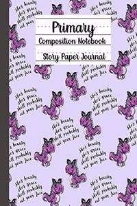 Primary Composition Notebook, Story Paper Journal