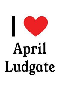I Love April Ludgate: April Ludgate Designer Notebook