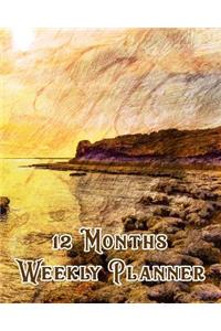 12 Month Weekly Planner