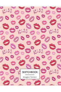 Kiss sketchbook magic lover