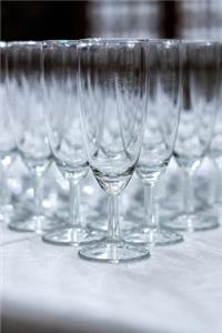 Champagne Glasses Arranged on a Formal Table Journal