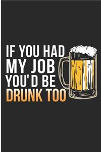 If You Had My Job You'd Be Drunk Too