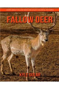 Fallow Deer! Learn about Fallow Deer and Enjoy Colorful Pictures