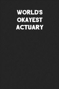 World's Okayest Actuary