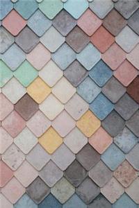 Pastel Colored Scale Tiles Notebook
