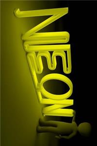 Yellow Neon Sign Journal