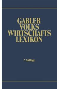 Gabler Volkswirtschafts Lexikon