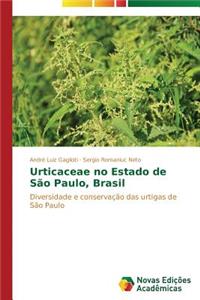Urticaceae no Estado de São Paulo, Brasil