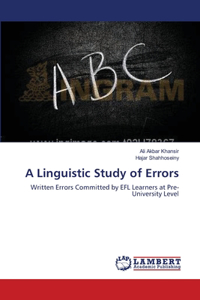 Linguistic Study of Errors