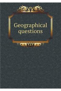Geographical questions