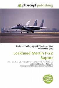 Lockheed Martin F-22 Raptor