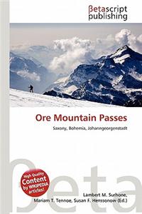 Ore Mountain Passes