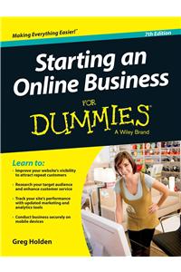 Starting An Online Business For Dummies