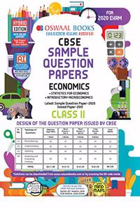 Oswaal CBSE Sample Question Paper Class 11 Economics Book (For March 2020 Exam)