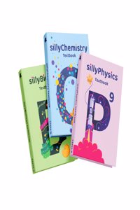 sillyBundle - Class 9 Science Textbook Bundle - Physics + Chemistry +Biology | CBSE | NCERT Based | sillyScience [Hardcover] sillyScience