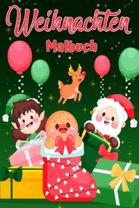 Weihnachtsfarbbuch fur Kleinkinder und Kinder
