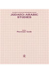Judaeo Arabic Studies