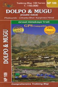 Dolpo & Mugu: Nepal Trekking Map