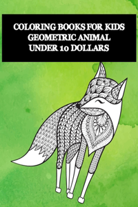 Geometric Animal Coloring Books for Kids - Under 10 Dollars - Elephants