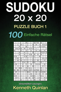Sudoku 20 x 20 Puzzle Buch 1