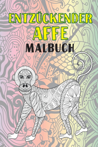 Entzückender Affe - Malbuch
