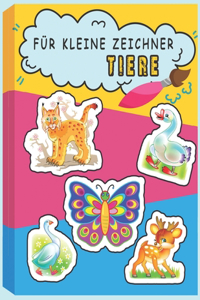 Für kleine Zeichner Tiere