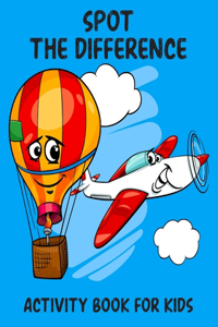 Spot the difference Activity Book For Kids