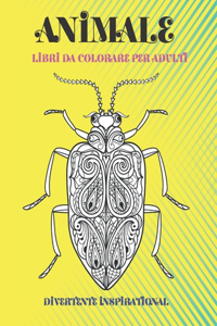 Libri da colorare per adulti - Divertente Inspirational - Animale