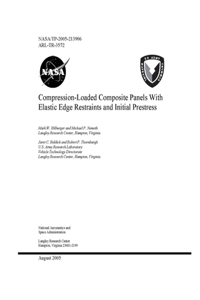 Compression-Loaded Composite Panels With Elastic Edge Restraints and Initial Prestress