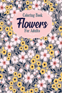 Coloring Book Flowers For Adults