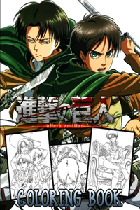 Attack On Titan Coloring Book