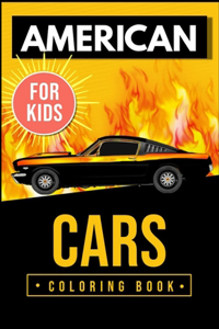 American Cars Coloring Book For Kids