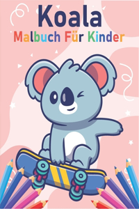Koala Malbuch für Kinder