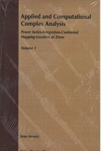 APPLIED AND COMPUTATIONAL COMPLEX ANALYSIS, 3 VOLUMES SET