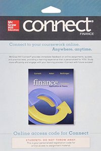 Connect Finance with Learnsmart 1 Semester Access Card to Accompany Finance: Applications and Theory