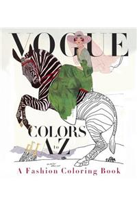 Vogue Colors A to Z: A Fashion Coloring Book