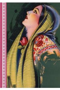 Mexican Calendar Girl Journal