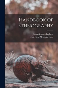 Handbook of Ethnography