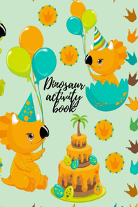 Dinosaur activity book