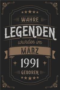 Wahre Legenden wurden im März 1991 geboren