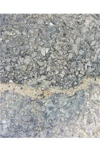School Composition Book Cracked Cement Blacktop