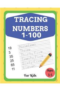 Tracing Numbers 1-100 For Kids