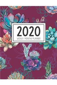 2020 Weekly Monthly Planner