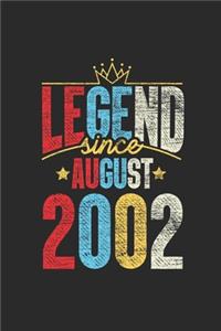 Legend Since August 2002