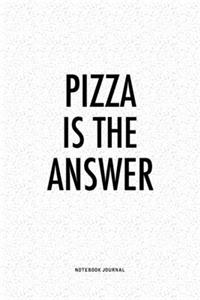 Pizza Is The Answer