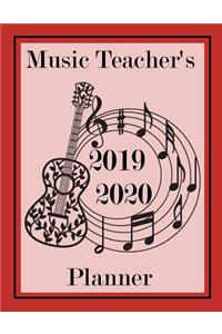 Music Teacher's 2019 - 2020 Planner
