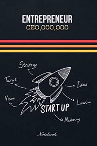 Entrepreneur CEO,000,000 Notebook